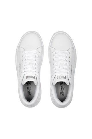 Puma Smash Platform V3 Kadın Ayakkabı Beyaz