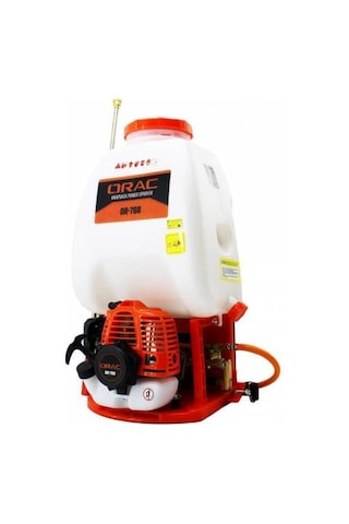 Orac Or768 Benzin Motorlu Sırt İlaçlama Makinesi 25 L 1.4 Hp