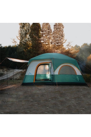 İlkMevsim Keops 8 Kişilik 420 x 300 x 220 CM Kamp Çadırı Çok Renkli