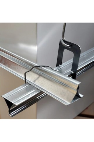 30X30 Clip-In Metal Asma Tavan Tam Takım Alüminyum Sistemi 7 M2