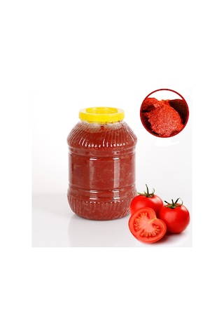 Veronya Doğal Katkısız Köy Salçası-Doğal Ev Yapımı Domates Salçası- 3 Kg