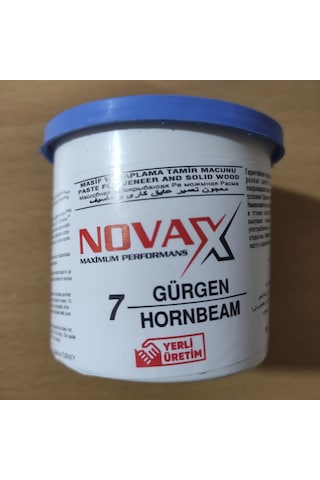 Novax Gürgen Renk Ahşap Tamir Macunu 200 Gram Türk Malı Kaliteli