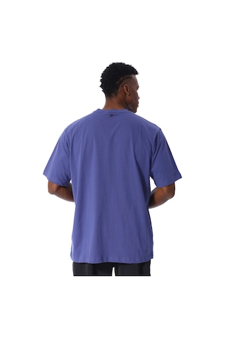 Sportive Wink Oversize Erkek Mavi Günlük Stil T-shirt 25ke1024-mvı Mavi