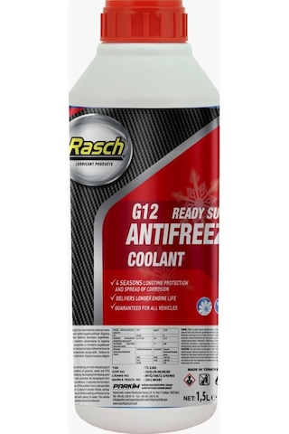 Rasch G12 Organik Radyatör Antifriz Kırmızı -40 - 1.5 Lt.
