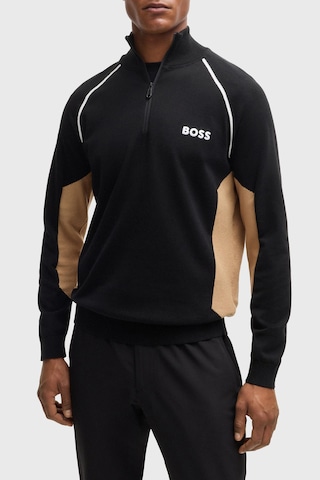 Boss Erkek Kazak 50519377 001 Siyah