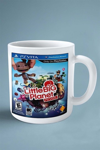 Little Big Planet Oyun Baskılı Kupa Bardak Çift Taraflı Baskı Kişiye Özel Model 2 Çok Renkli