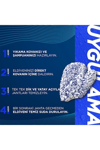 Gyeon Q²m Wheelmitt Evo Jantlara Özel Dayanıklı Yıkama Eldiveni - 1250 Gsm