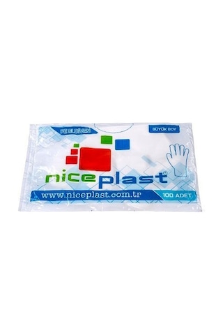 Nice Plast Şeffaf Eldiven 10000 Adet