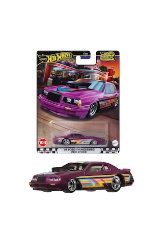 Hot Wheels Boulevard Premium Araçlar Gjt68 - Hrt72 86 Ford Thunderbırd Pro Stock