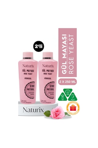 Naturix Akne Önleyici Gül Mayası 2 x 250 ML