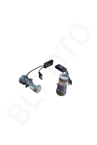 H4 Ultra Mercekli Led Xenon Sökülür Takılır Mercekli 24 Bin Lümen 120w