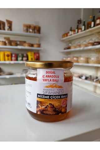 Anadolu Toros Şifahanesi İç Anadolu Çiçek Yayla Balı 450 G Doğal Katkısız Süzme Bal