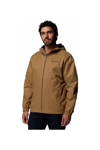 Columbia Wm4561 Glenbrook Bend Fleece Lined Erkek Yağmurluk Ceket 2174281257 Kahve
