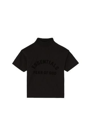 No Fear Çocuklar Için Rahat Logo T-shirt Siyah