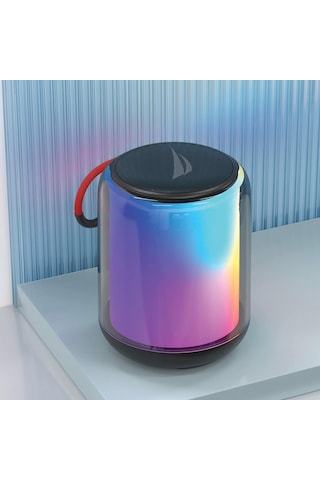 Nautica S140 Led Işıklı Taşınabilir Bluetooth Hoparlör Ses Bombası