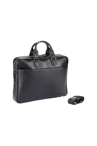 Hakiki Deri Evrak Çantası Siyah 722-01-133317 Siyah