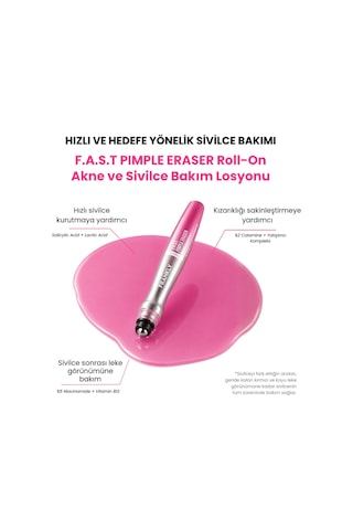 F.a.s.t. Pimple Eraser Roll-on - Kurutucu Akne Ve Sivilce Bakım Losyonu 15 Ml