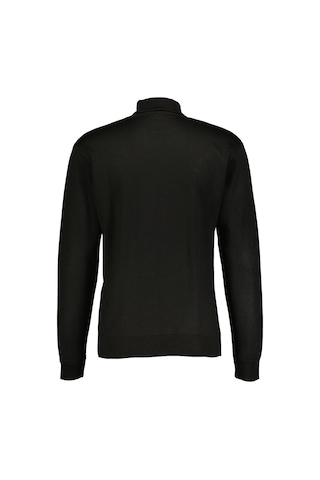 Finesuits Erkek Desenli Yünlü Kazak 2422201014.dstbr Siyah