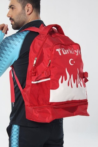Hummel Diadora Milli Takım Çantası Kırmızı