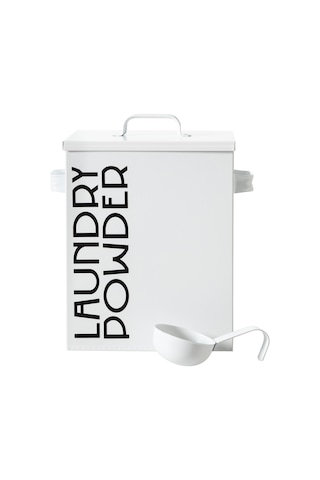 Mudo Home Roma Deterjanlık Mat Beyaz 18x15x23 Cm 419650