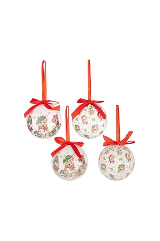 Adam Yılbaşı Ağaç Süsü 6 Adet 7,5cm