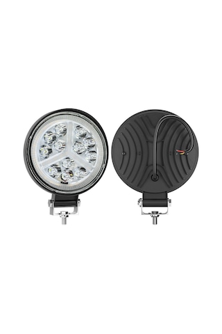 Off Road Led Çalışma Lambası Drl Sarı Renk Sinyal Çakarlı Flash Arazi Aracı Tır Kamyon Tekne Sis Farı