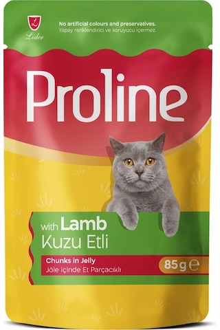 Proline Kuzu Etli Kedi Konservesi 85 G