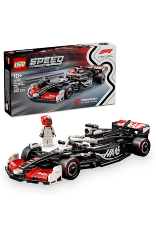 LEGO® Speed Champions MoneyGram Haas F1® Team VF-24 Yarış Arabası 77250 - 10 Yaş ve Üzeri Çocuklar için Yaratıcı Oyuncak Yapım Seti (242P)