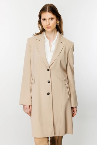 Ekol Minimalist Midi Pardesü: Günlük & İş Stilleri İçin Oversized Camel