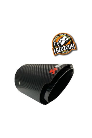 76 Mm. Tekli Karbon Kaplama Akrapoviç Bmw F20 F30 F32 F33 Egzoz Ucu - Egzozcum -