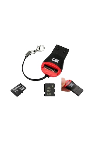 Usb Kart Okuyucu Yazıcı Mikro Sd M2 Micro Sd