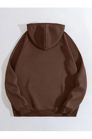 Altamira Unisex Atalanta Baskılı Oversize Kapşonlu Sweatshirt 001
