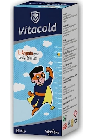 Vitamaks Vitacold L-arjinin 150 ML