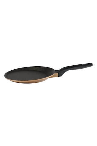 Serenk Fun Cooking Defne Alüminyum Döküm Granit Kaplama Krep Tava 22 Cm Sarı