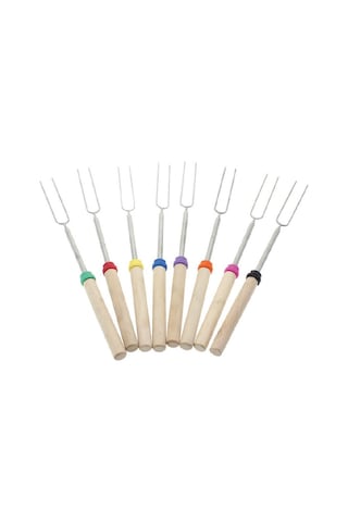 Campout Teleskobik Barbekü Çatalı Ng Tbc Gri