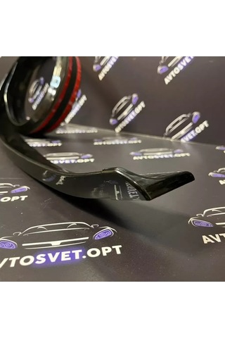 Avtosvet Opt Samurai Evrensel Parlak Siyah Bagaj Üzeri Lip Spoiler 180941216