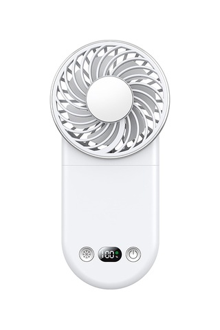 Aktif Soğutma Teknolojisi İle Mini El Fan, Seyahat İçin Küçük Fan, Icecompress Face Fan