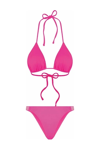 Bonesta Cove Üçgen Fuşya Bikini Takımı