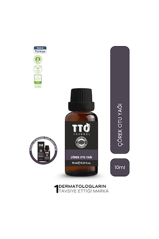 Tto Thermal Çörek Otu Yağı 10 Ml – Antioksidan & Cilt Bakım Yağı