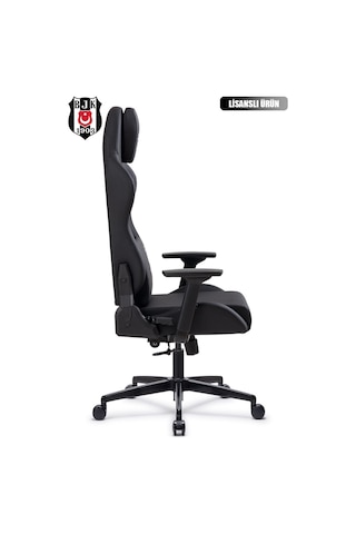 Fanchair X Beşiktaş Kara Kartal Lisanslı Oyuncu Koltuğu-35 Siyah