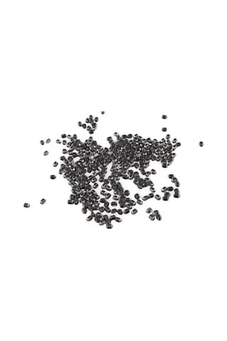 5x4 Mm Metalik Gri Plastik Boncuk 30 Gr 640 Adet