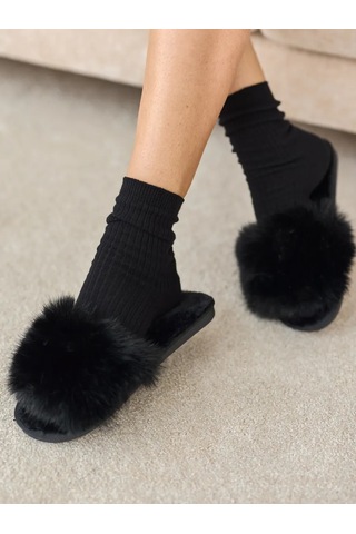 John Jeniford Ribanalı Yüksek Çorap Seti 3 Çift 300442410 Beyaz