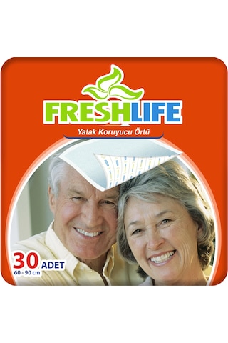 Freshlife Yatak Koruyucu Ped Örtü 60 x 90 CM 30’lu