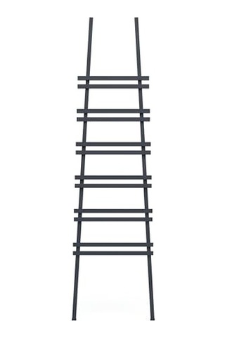 Carisa Jacobs F Alüminyum Havlupan Modern Tasarım Antrasit 200 X 53,5 Cm