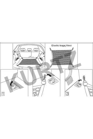 Vw Touareg O.e.m No 1t0065111 Bagaj Düzenleyici File