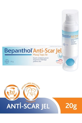 Bepanthol Scar Jel + Masaj Topu 20 G