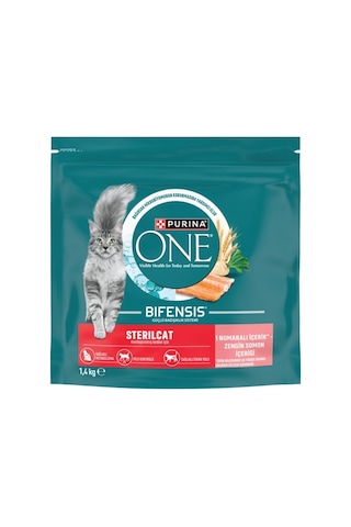 Purina One Somonlu Kısırlaştırılmış Kedi Maması 1,4 Kg