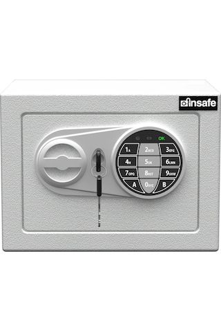 İnsafe ISCI17 Küçük Boy Çelik Para Kasası Beyaz