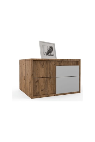 Venge Komodin - Atlas Çam - Beyaz