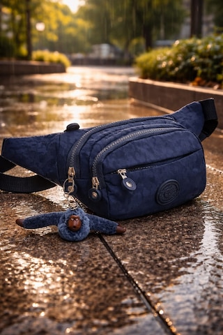 Anılbags Anıl Bags Su Geçirmez Krinkıl Kumaş Bel Çantası Çapraz Lacivert Anılbags Anıl Bags Su Geçirmez Krinkıl Kumaş Bel Çantası Çapraz Lacivert